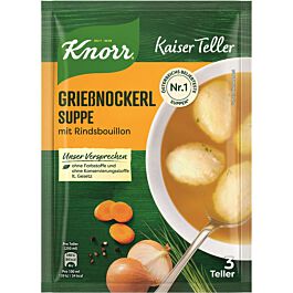 Grießnockerlsuppe Knorr Beutel