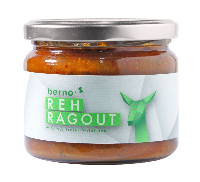 Rehragout im Glas