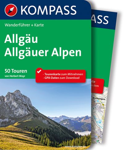 Allgäu Allgäuer Alpen Wanderführer Kompass