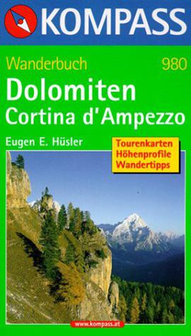 Dolomiten Cortina d'Ampezzo Wanderführer Kompass