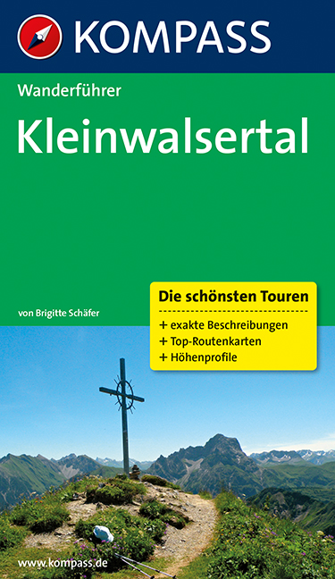 Kleinwalsertal průvodce turistický Kompass