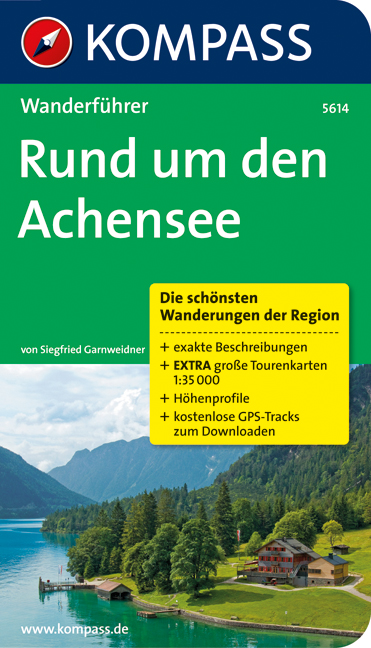 Okolí Achensee průvodce turistický Kompass