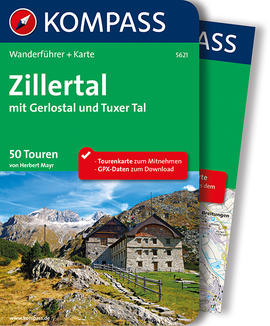 Zillertal Wanderführer Kompass