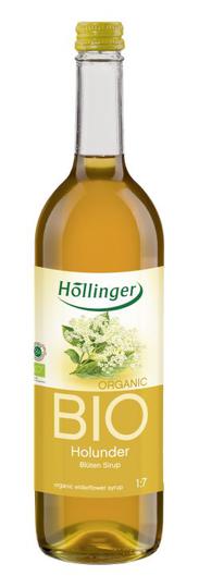 Bio Holunderblütensirup Höllinger 0,5L