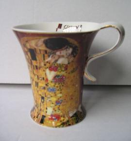 Der Kuss Gustav Klimt Kaffeebecher