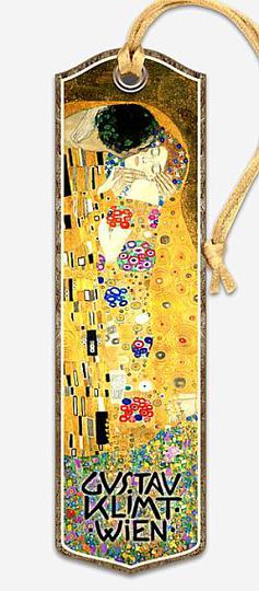 Lesezeichen Gustav Klimt Kuss