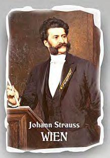 Johann Strauss Magnet Keramik 