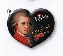Magnet Mozart Herz