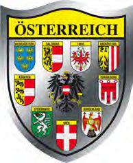 Aufkleber Österreich Bundesländer Wappen
