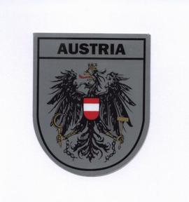 Österreich Wappen Aufkleber Adler