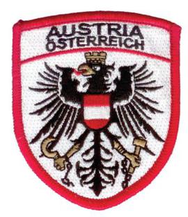 Aufnäher Österreich Adler Wappen
