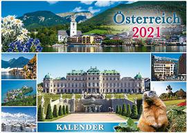 Wandkalender Österreich 2021