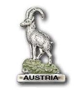 Odznak na hůl Rakousko Steinbock
