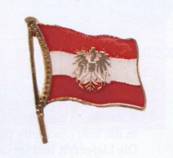 Anstecknadel Flagge Österreich