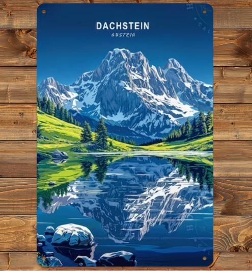 Blechschild Dachstein