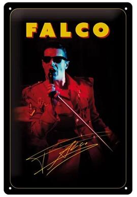 Blechschild Falco Sonnenbrille