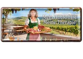 Blechschild Mein Heuriger