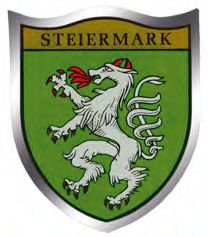 Aufkleber Steiermark Wappen
