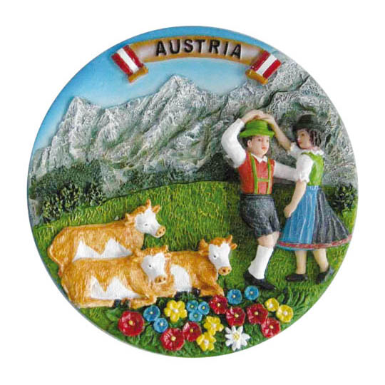 Plate Austria 10cm