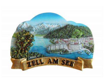 Fridge Magnet Zell am See 3D