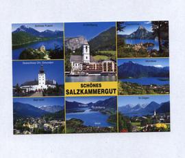 Sazkammergut Postkarte