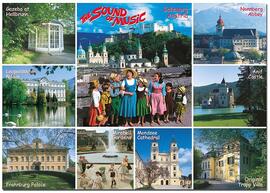 Postkarte Sound of Music