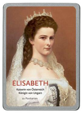 Postkarten-Set Elisabeth in Blechdose