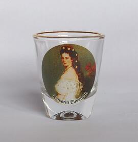 Stamperl Sissi Schnapsglas