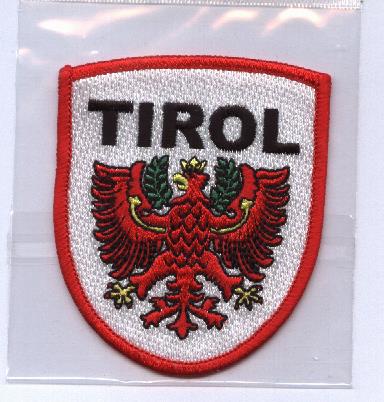 Wappen Tirol Aufnäher Tiroler Adler