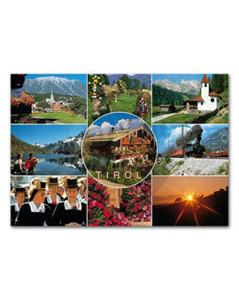 Ansichtskarte Tirol multi