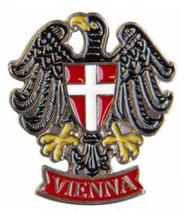 Kühlschrankmagnet Vienna Wappen