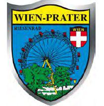 Aufkleber Wien Prater Riesenrad