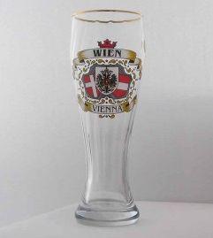 Bierglas Wien Wappen 0,5L