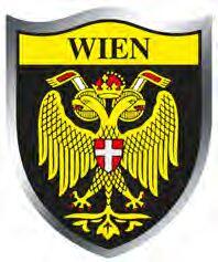 Aufkleber Wien Wappen Adler