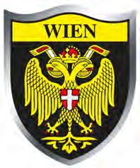 Aufkleber Wien Wappen Adler